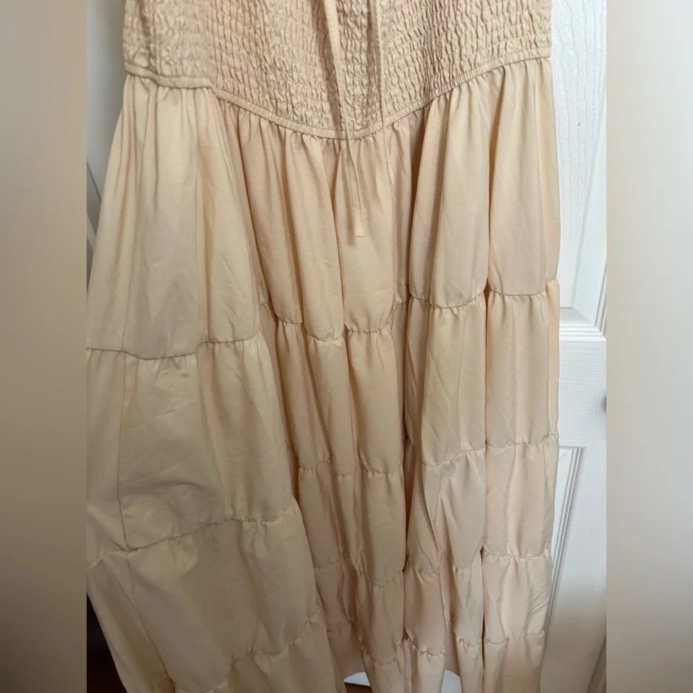 Beige Renaissance Chemise Dress – Size 3X - Picture 8 of 11
